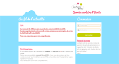 Desktop Screenshot of aoste.les-parents-services.com