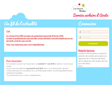 Tablet Screenshot of aoste.les-parents-services.com
